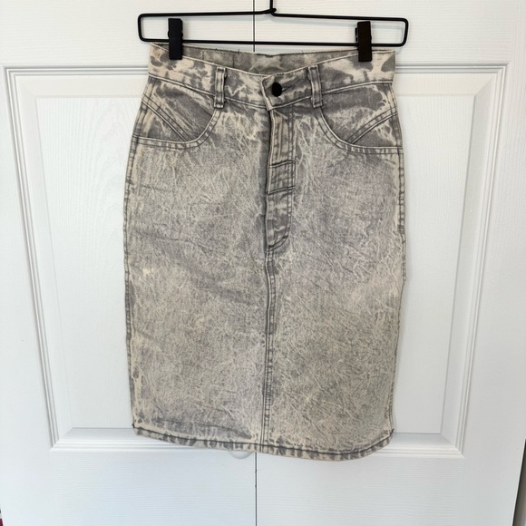 Vintage The Clothing Academy Denim Skirt Size 5